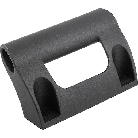 Kipp Pull Handle Angled, Form:A, A=100, L=134, D=8, 5, Thermoplastic K0244.100081
